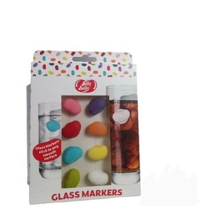 Jelly Belly Drink Markers NEW 8 Count Assorted Colors Novelty